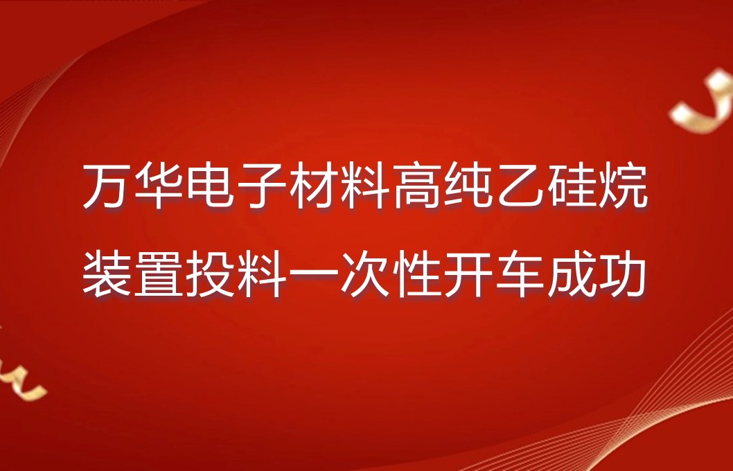 九游体育电子材料高纯乙硅烷装置投料一次性开车成功